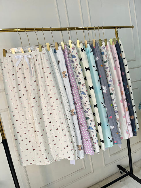 Summer Cute Printed Loose Pyjamas